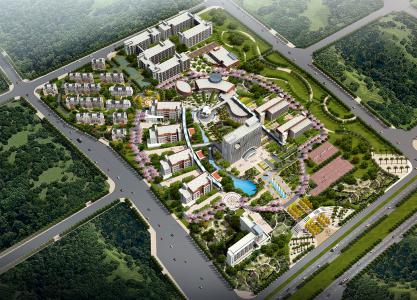 江西冶金職業(yè)技術學院總平面圖